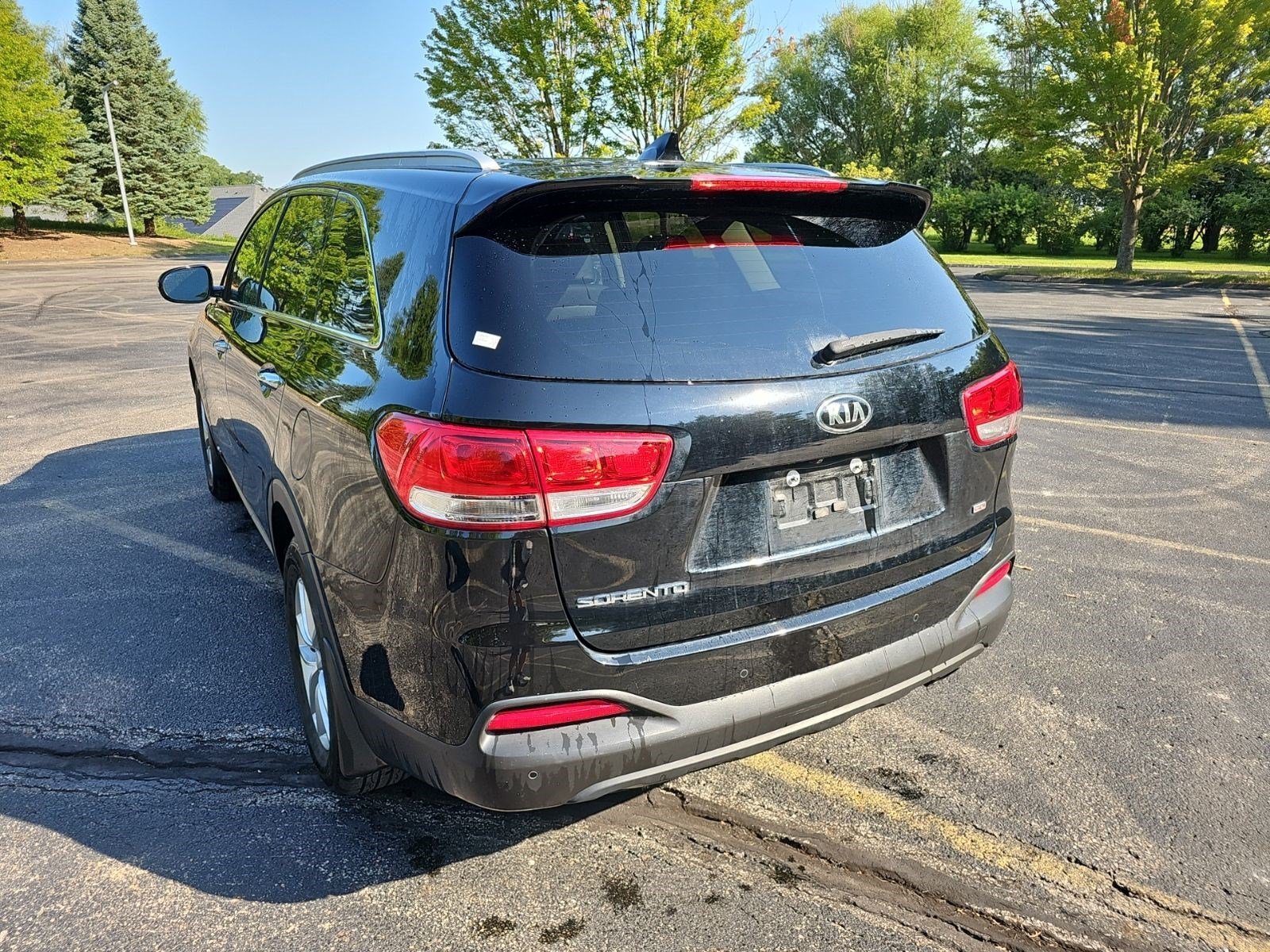 Used 2017 Ebony Black Kia LX image 3