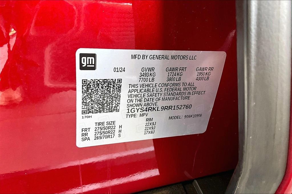 Certified Used 2024 Radiant Red Tintcoat Cadillac Sport Platinum image 35