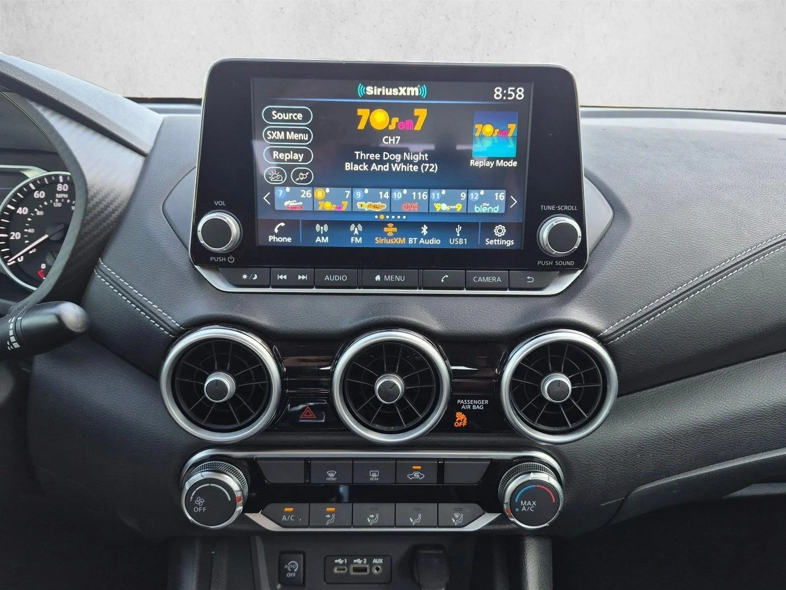 Used 2024 Gun Metallic Nissan SV image 14