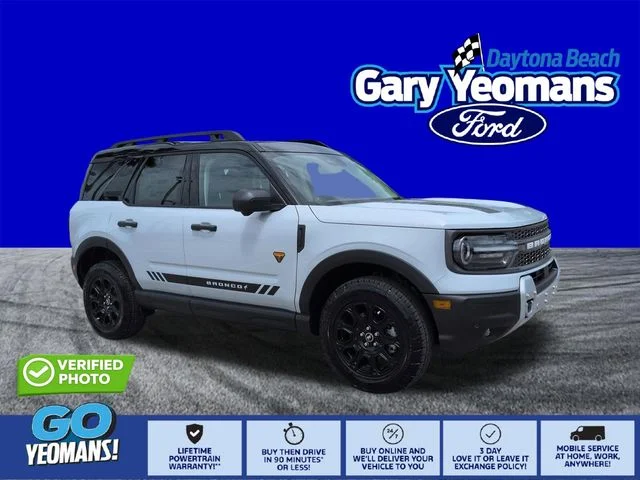 New 2026 White Ford Badlands image 1
