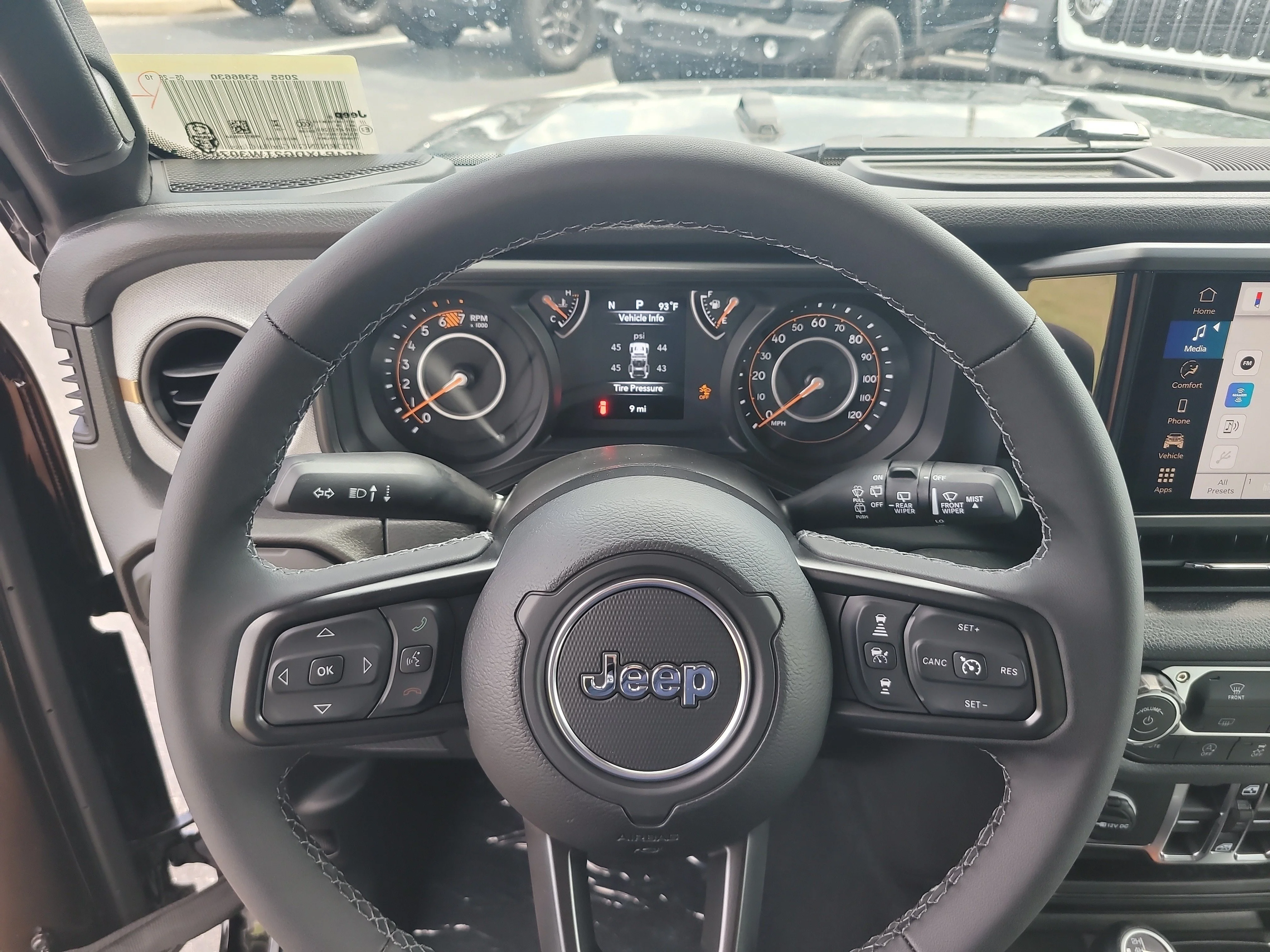 New 2026 Black Clearcoat Jeep Sport S image 19