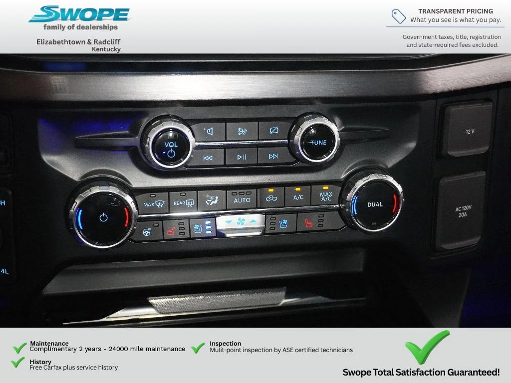 Used 2023 Oxford White Ford LARIAT image 22