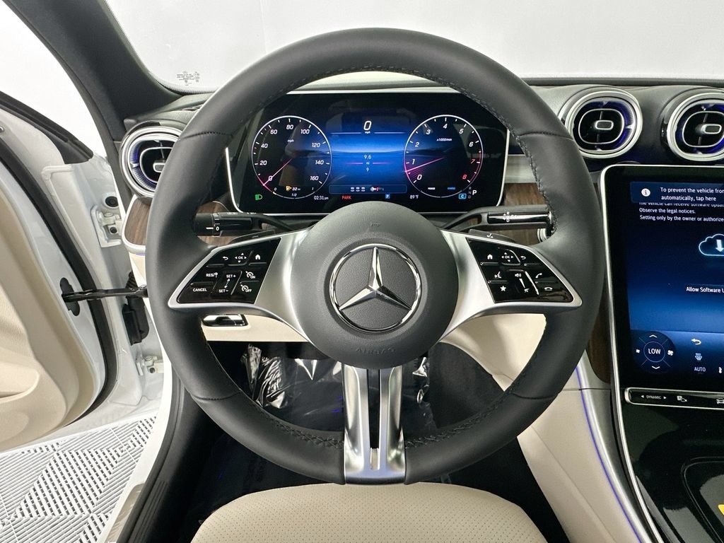 New 2026 MANUFAKTUR Moonlight White Metallic Mercedes-Benz C 300 image 45