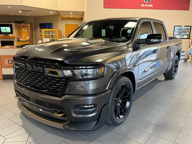 New 2026 Granite Crystal Metallic Clear-Coat Exterior Paint RAM Big Horn image 1