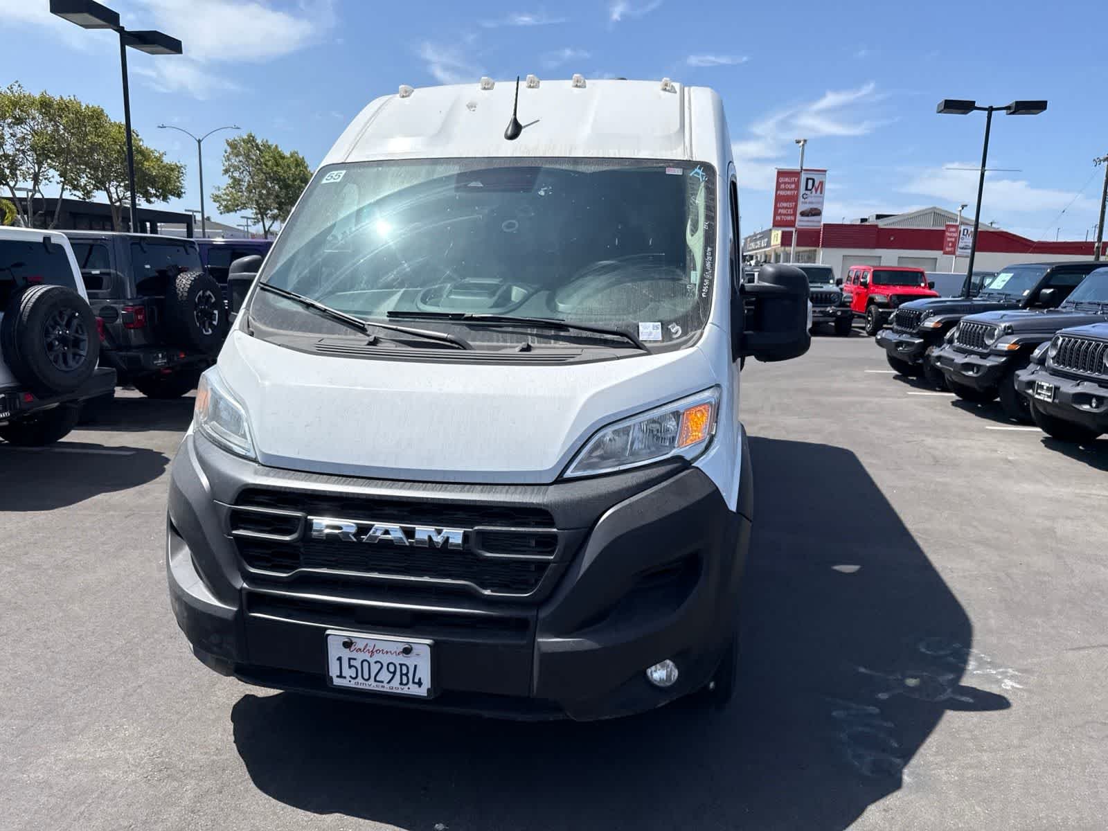 Used 2024 Bright White Clearcoat Ram Tradesman image 3