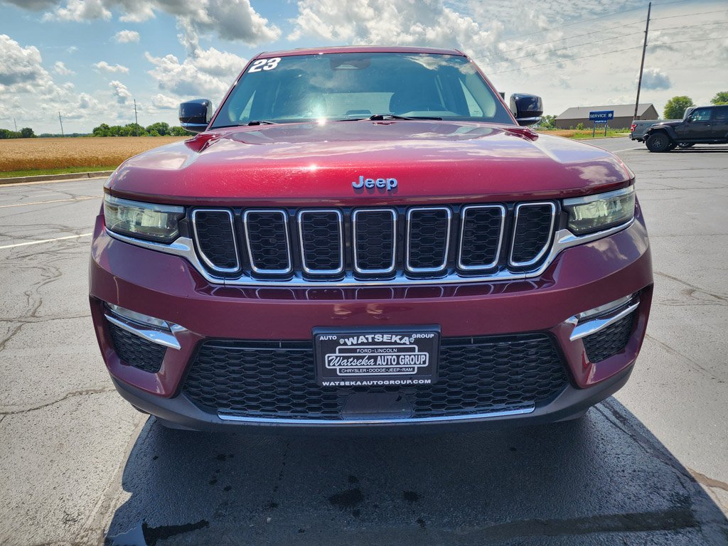 Used 2023 Velvet Red Pearlcoat Jeep 4xe image 2