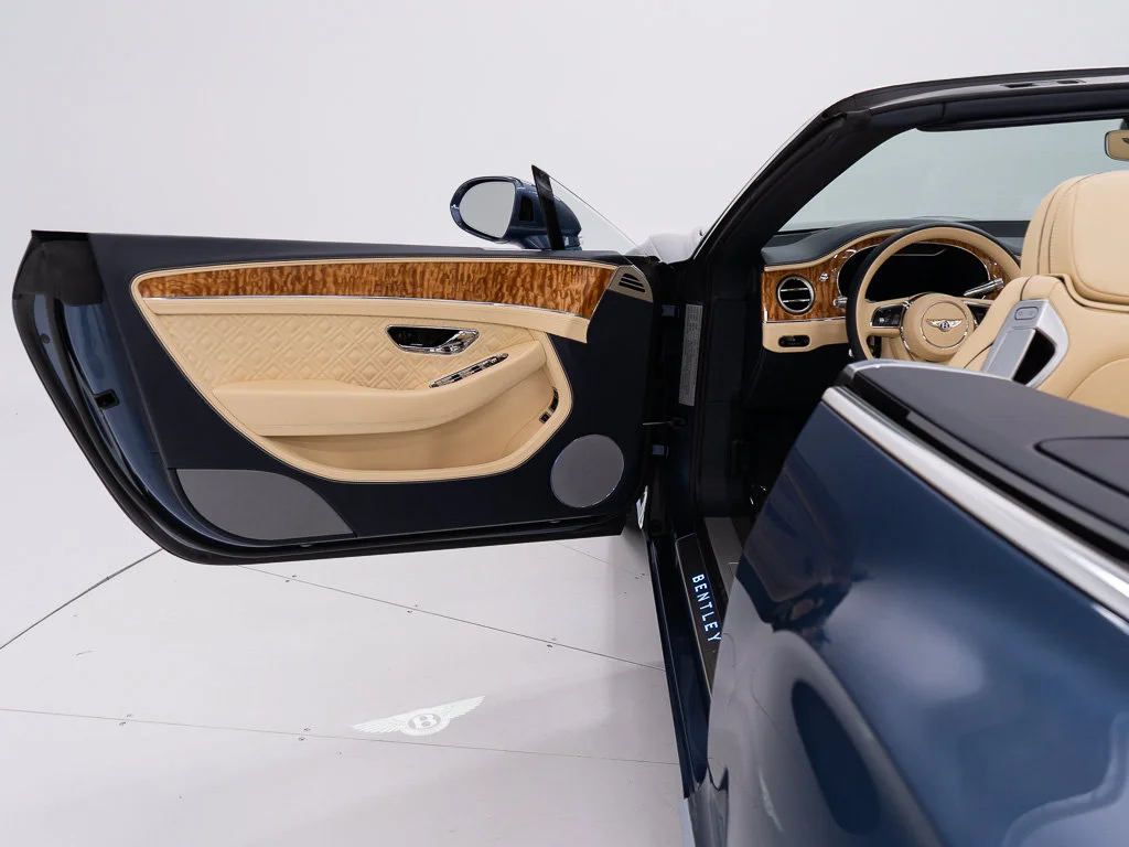Certified Used 2023 Blue Crystal Bentley Azure Convertible image 18