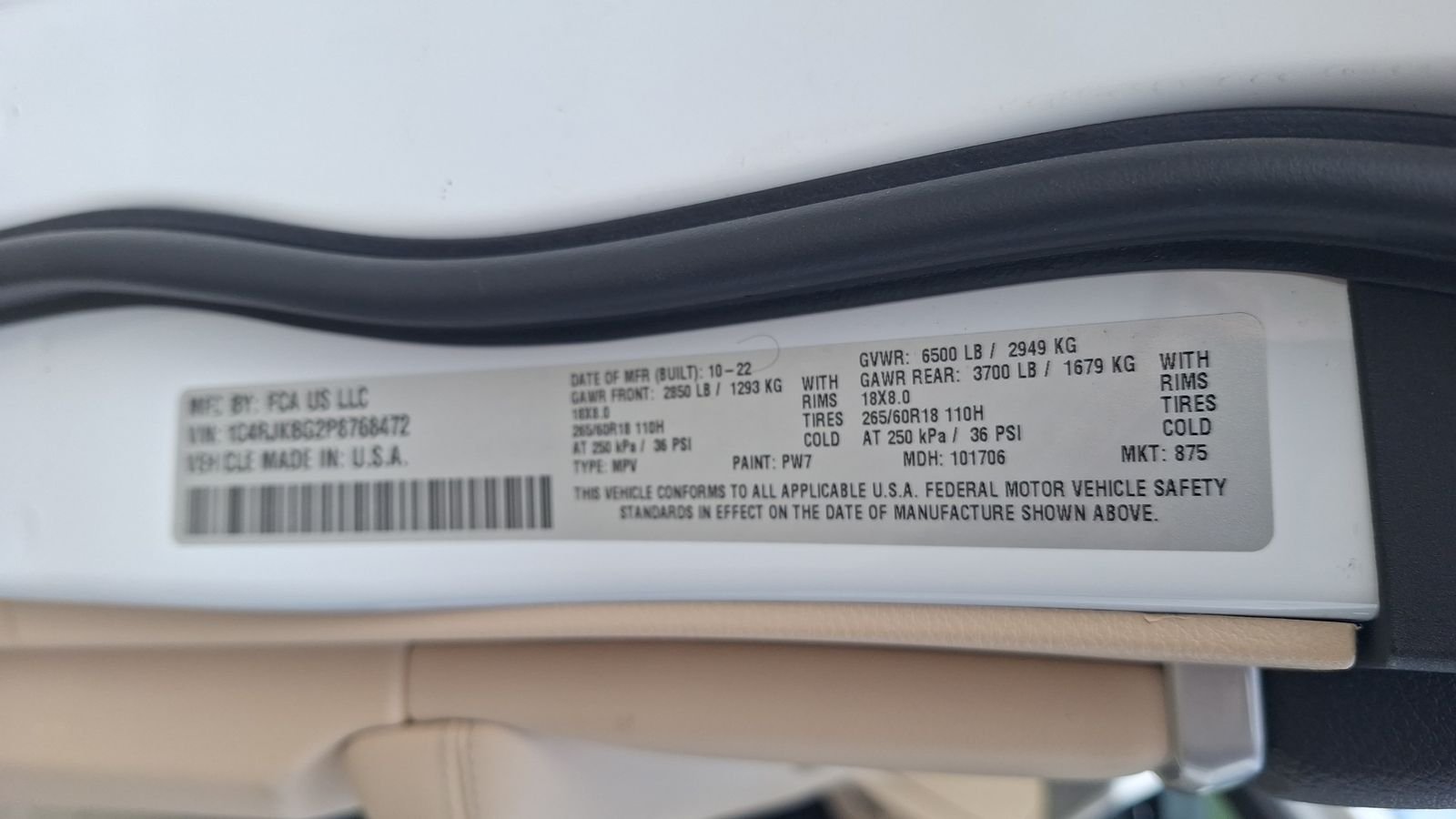 Certified Used 2023 White Jeep Limited image 28