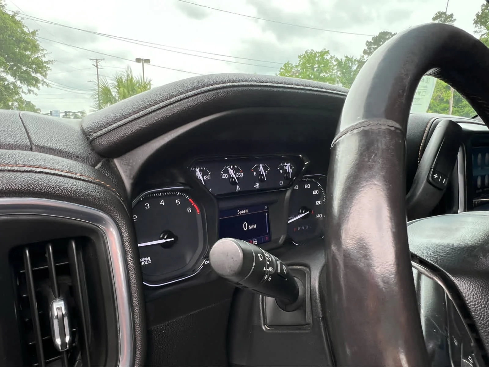 Used 2021 EBONY TWILIGHT METALLIC GMC AT4 image 11