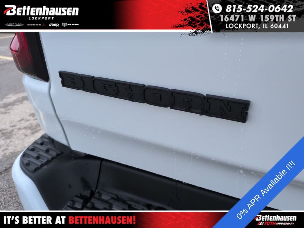 New 2026 Bright White Clear-Coat Exterior Paint RAM Big Horn image 12