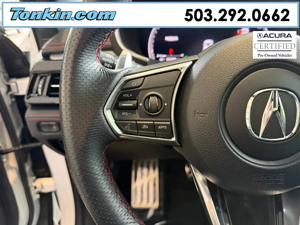 Certified Used 2023 Platinum White Pearl Acura SH-AWD with A-Spec Package image 52