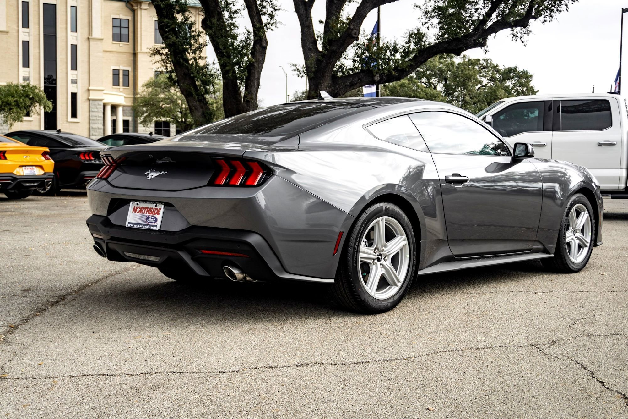 New 2026 Carbonized Gray Metallic Ford EcoBoost Premium image 4