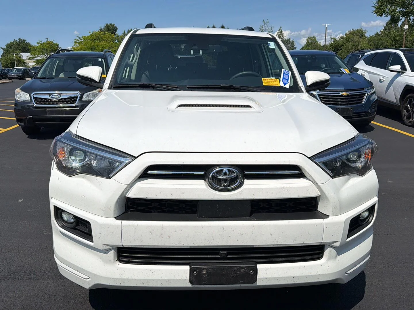 Used 2022 Super White Toyota TRD Sport image 2