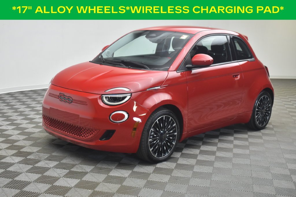 Used 2024 FIAT 500e Base with VIN ZFAFFAA43RX206196 for sale in Barberton, OH