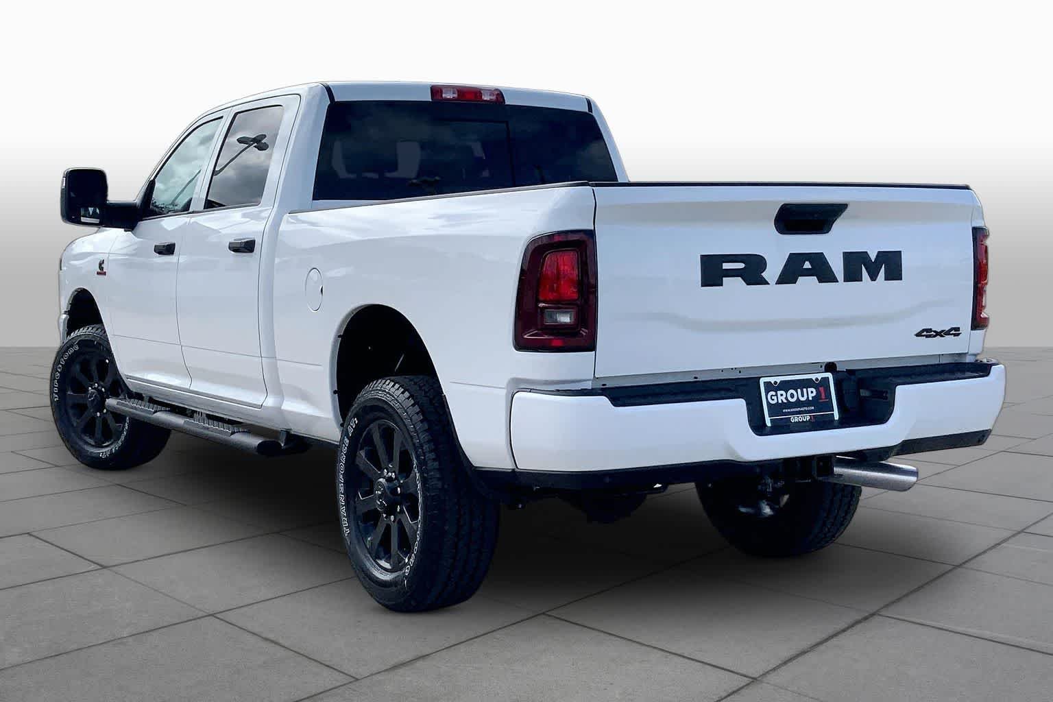 New 2026 Bright White Clear-Coat Exterior Paint RAM Black Express image 12