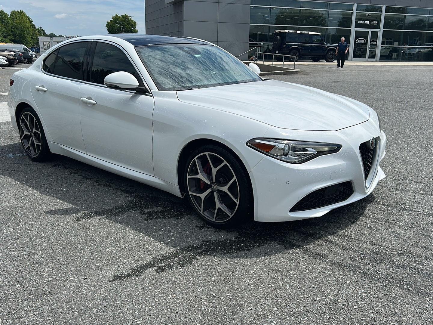 Used 2020 Alfa White Alfa Romeo Ti image 7