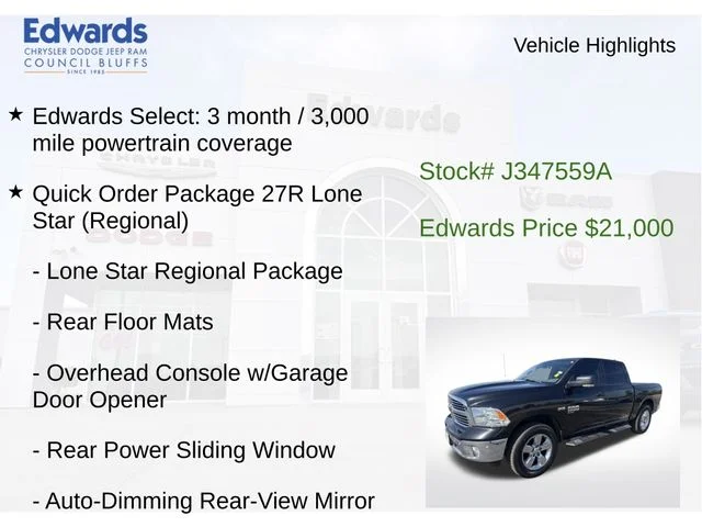 Used 2019 Black Ram Lone Star image 5
