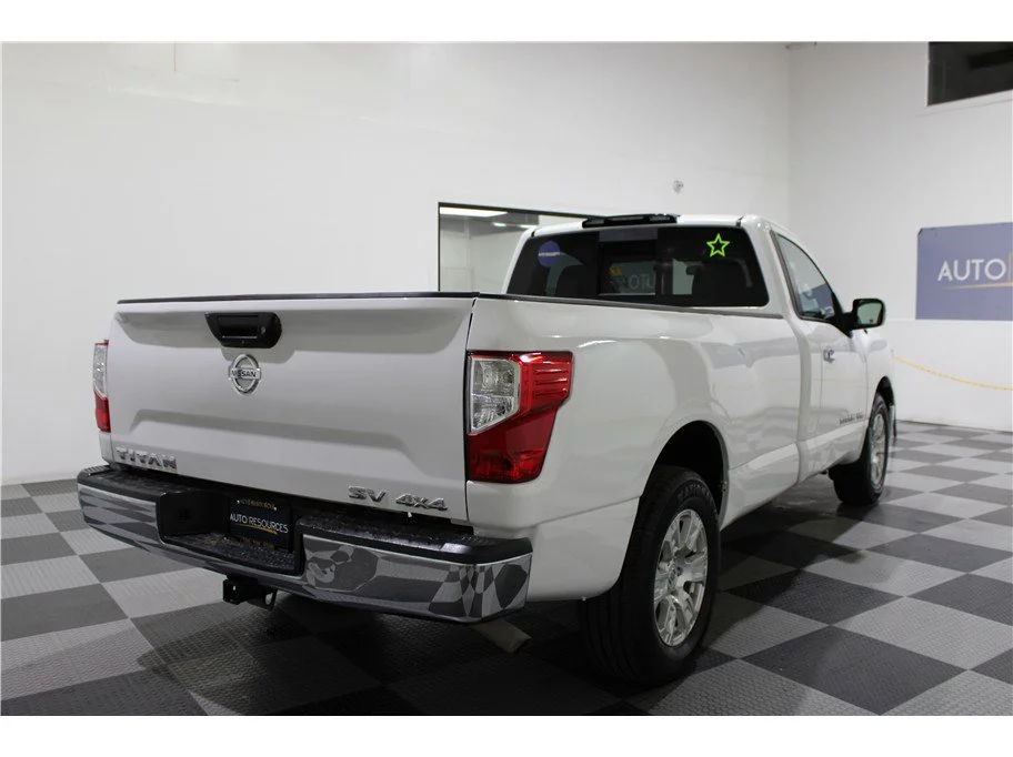 Used 2019 Glacier White Nissan SV image 4