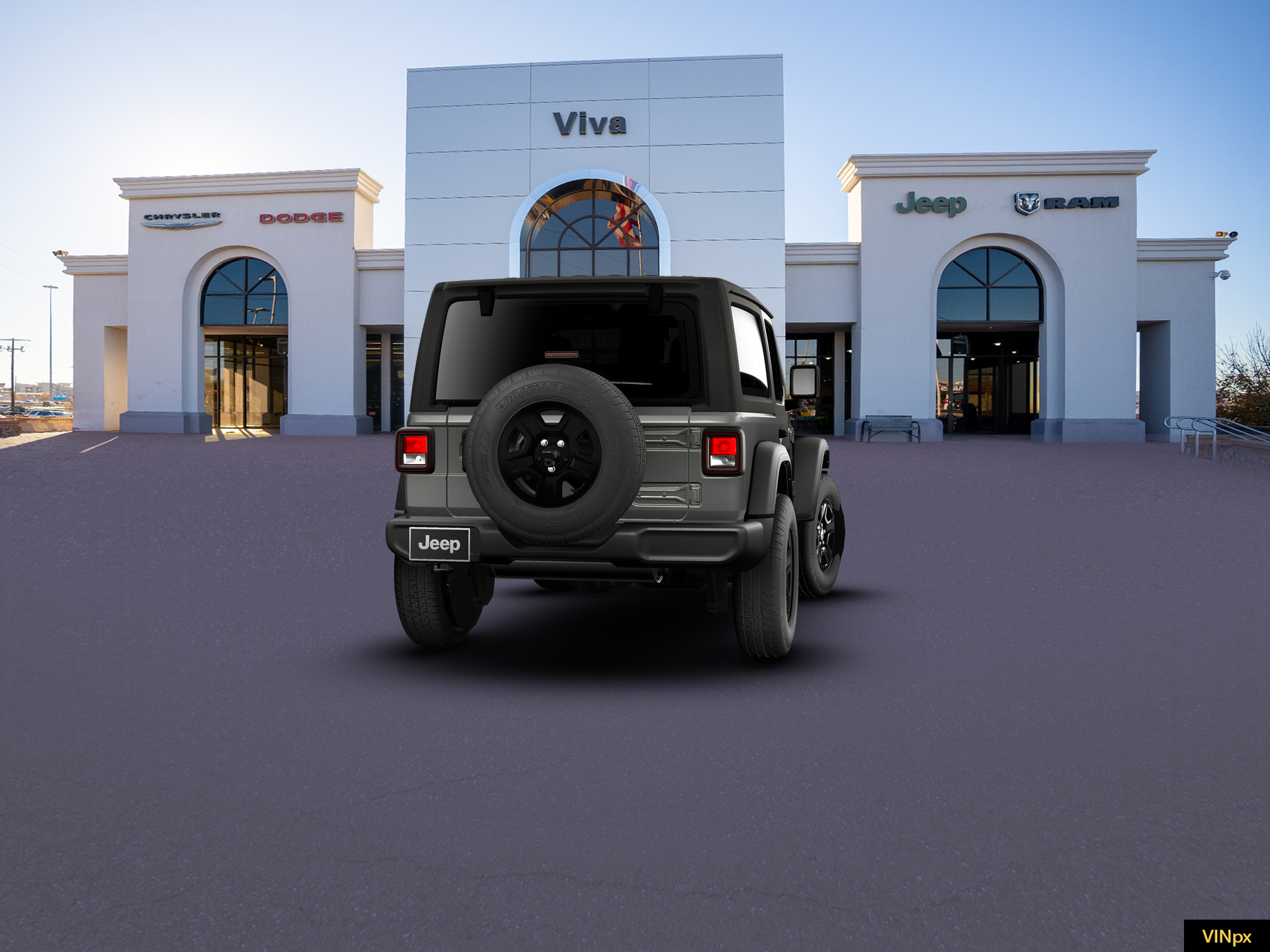 New 2026 Granite Crystal Metallic Clear-Coat Exterior Paint Jeep Sport image 14