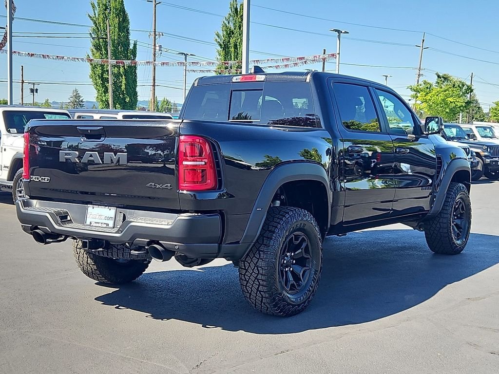 New 2026 Diamond Black Crystal Pearl-Coat Exterior Paint RAM RHO image 6