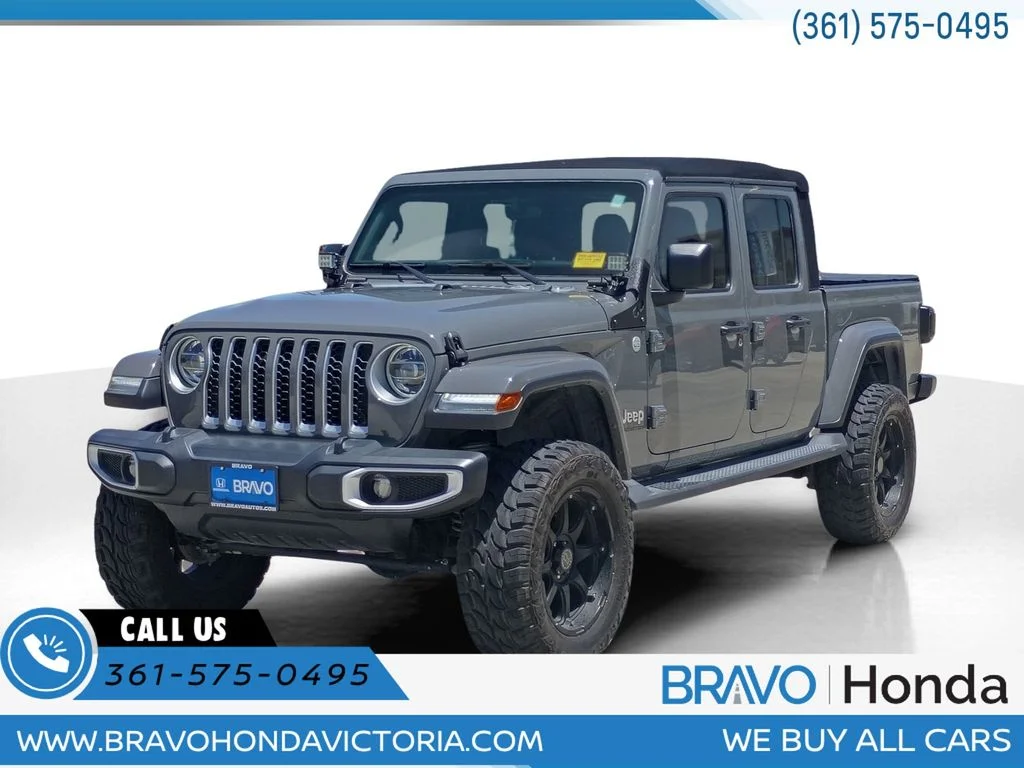 Used 2020 Gray Jeep Overland image 1