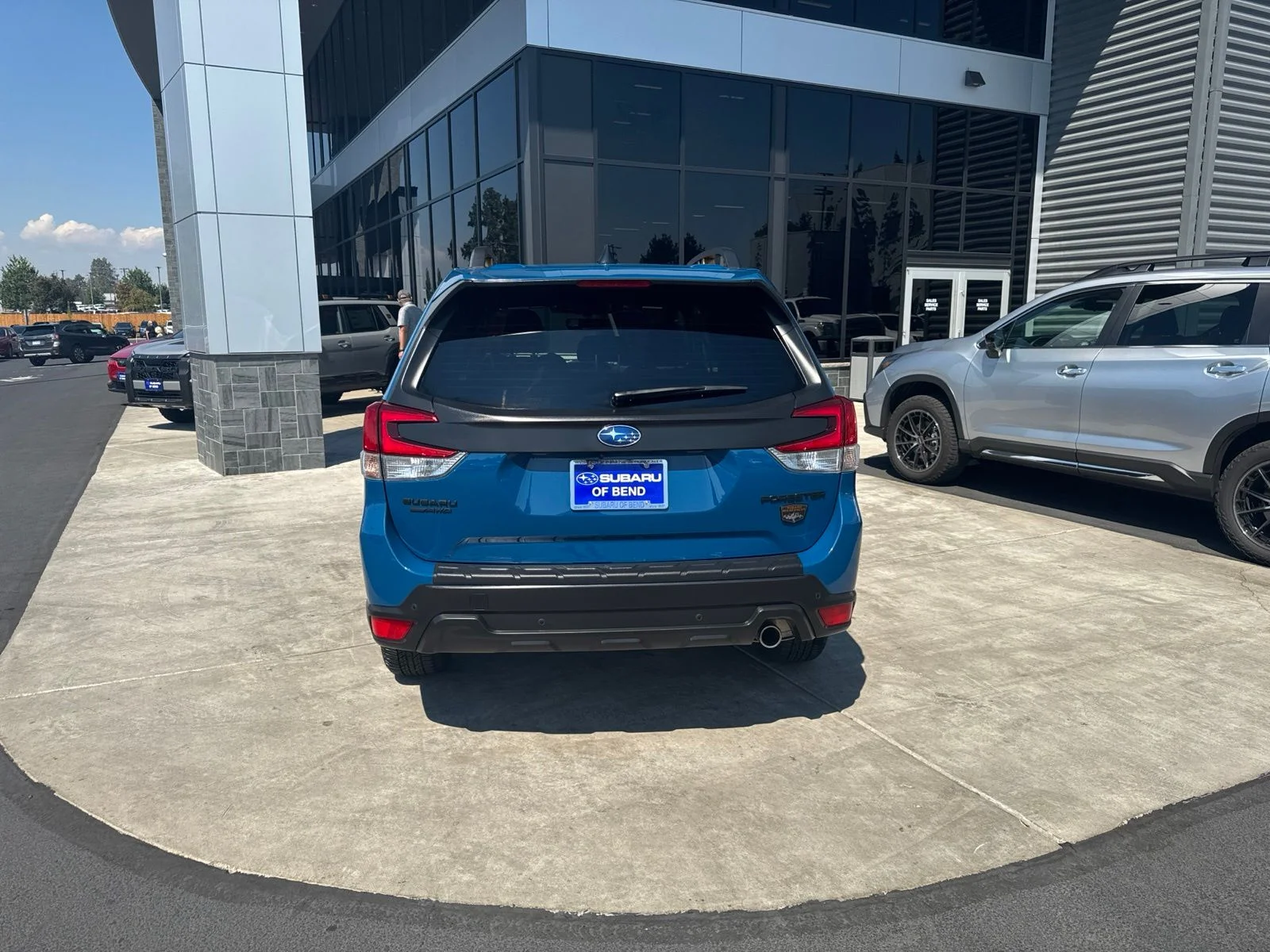 Used 2025 Blue Subaru Wilderness image 4