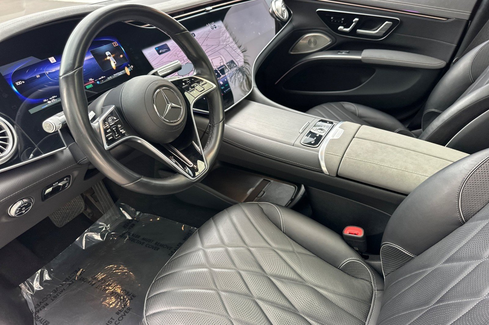 Used 2022 SELENITE GREY MAGNO Mercedes-Benz EQS 580 image 4