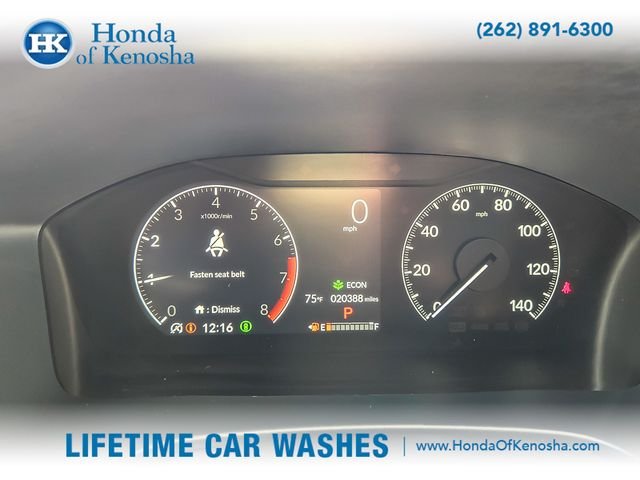 Certified Used 2025 Platinum White Pearl Honda 1.5T AWD EX image 15