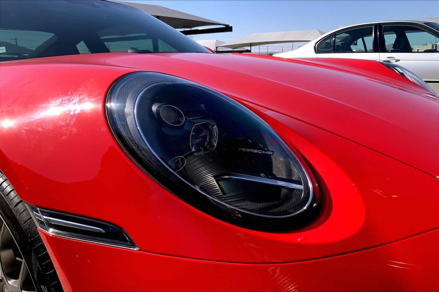Used 2021 Guards Red Porsche Carrera image 12
