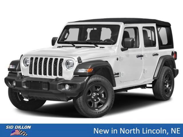 New 2026 Bright White Clearcoat Jeep 4-Door Willys 
