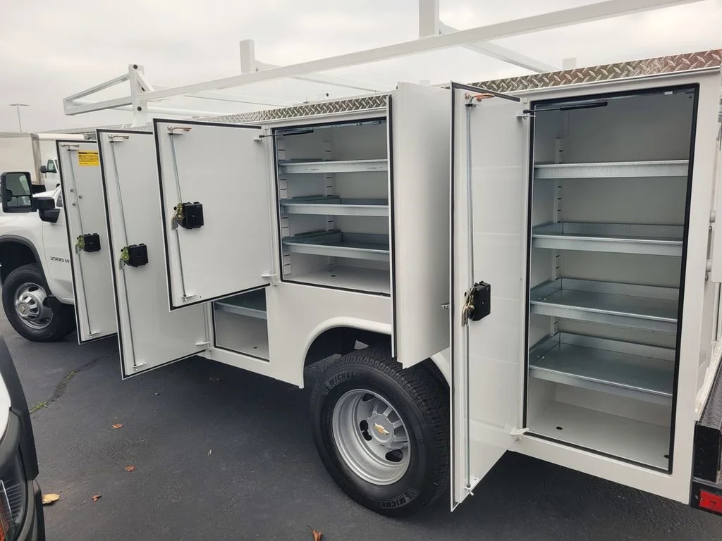 New 2025 Summit White Chevrolet Work Truck image 8