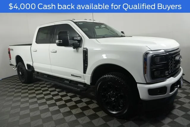 New 2026 Star White Metallic Tri-Coat Ford F-250® Lariat® image 2