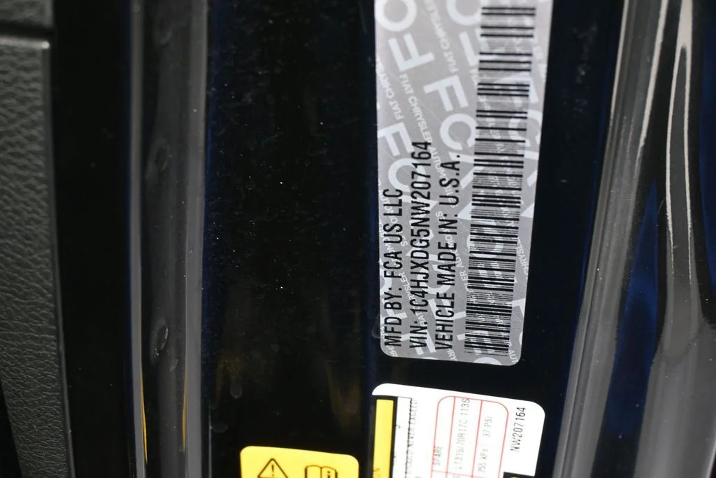 Used 2022 Black Clearcoat Jeep Unlimited Sport image 15