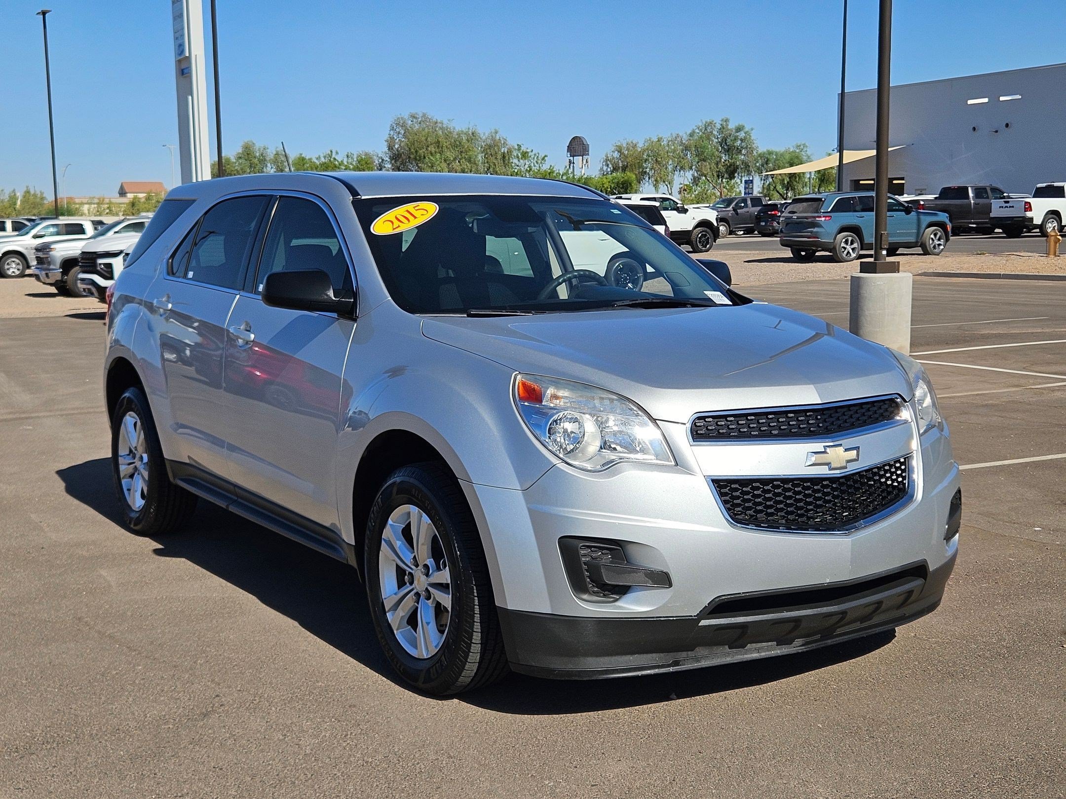Certified Used 2015 SILVER ICE METALLIC Chevrolet LS image 7