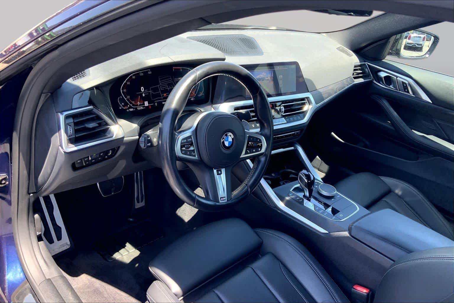 Certified Used 2022 Tanzanite Blue II Metallic BMW 430i xDrive image 14