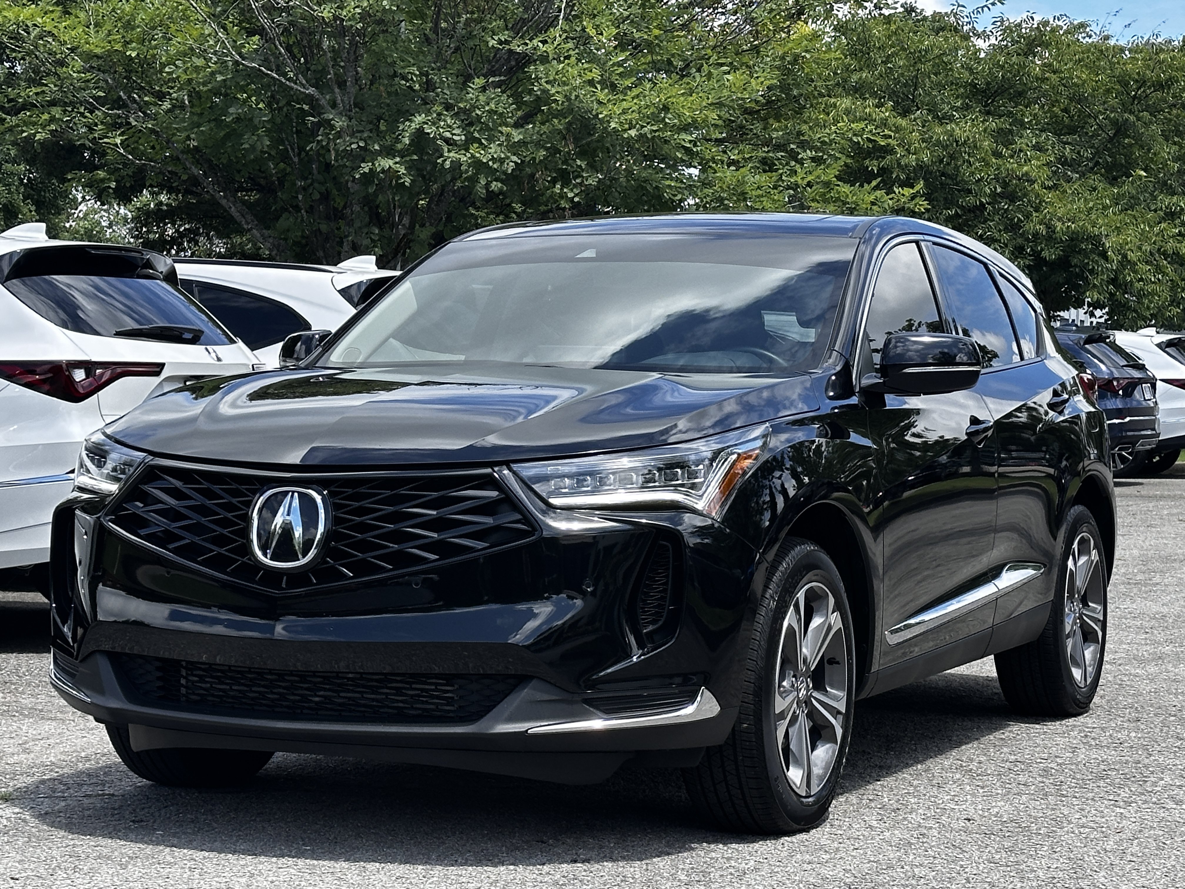 Used 2025 Majestic Black Pearl Acura SH-AWD TECH image 45