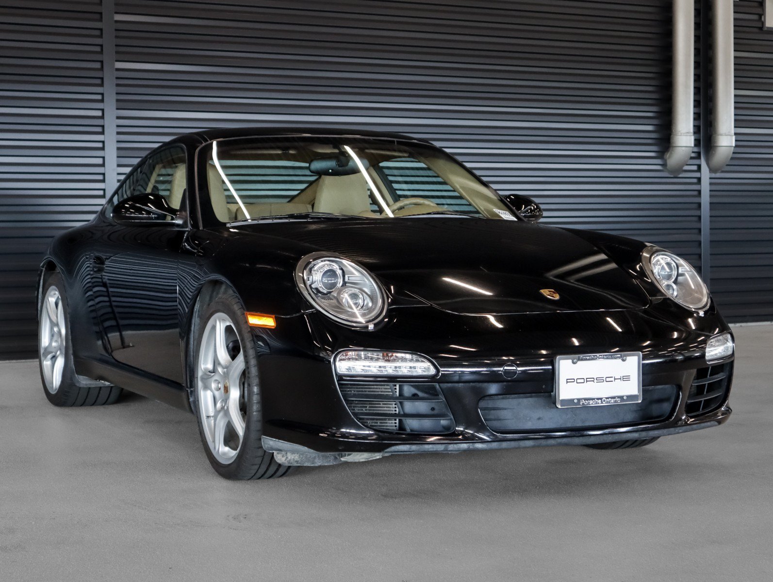 Used 2009 Black Porsche Carrera Coupe w/6-speed manual transmission image 7