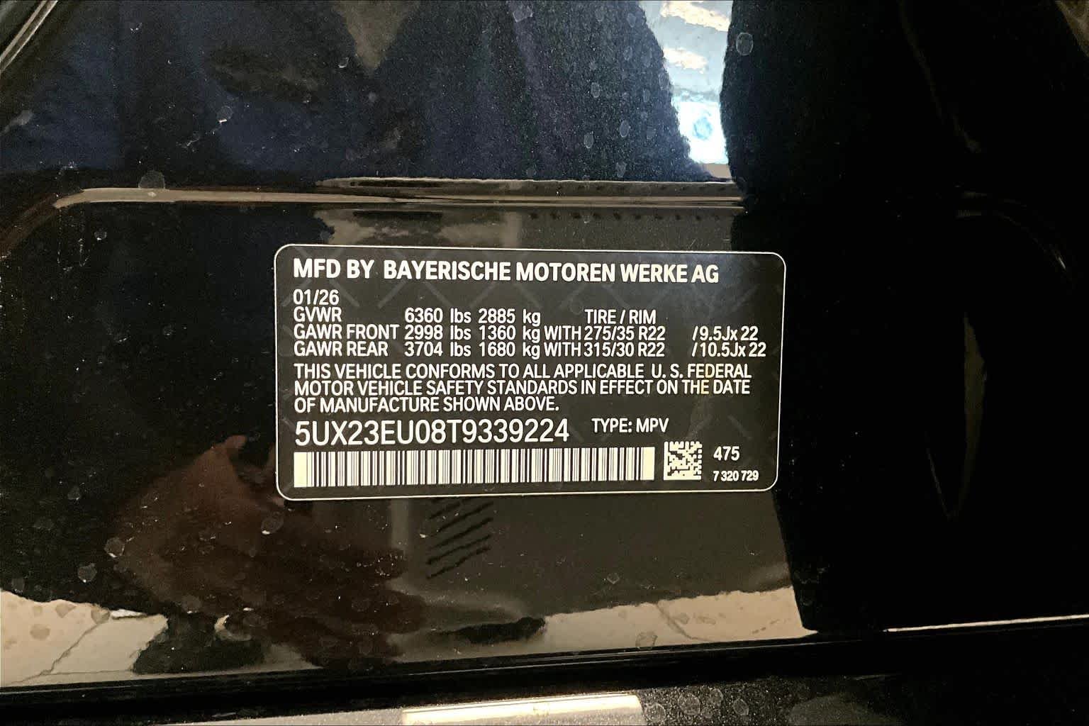 Used 2026 Black Sapphire Metallic BMW xDrive40i image 32