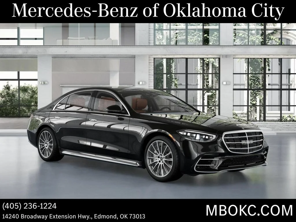 New 2026 Obsidian Black Metallic Mercedes-Benz S 580 image 12