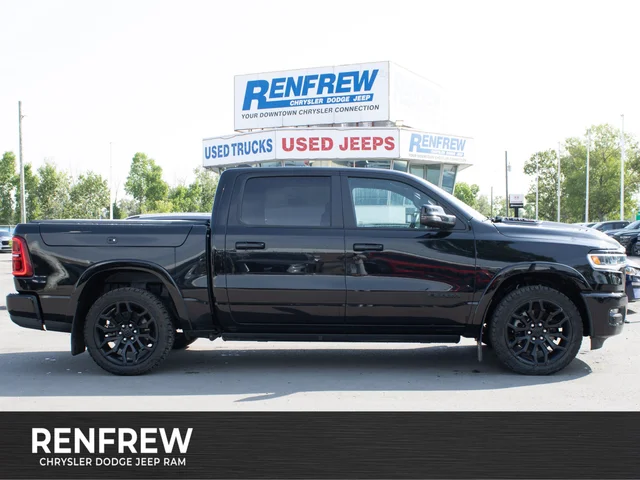 2025 RAM 1500 Limited * | Twin-Turbo | Trailer Tow | Running Boards | Head-Up Display | 540 HP