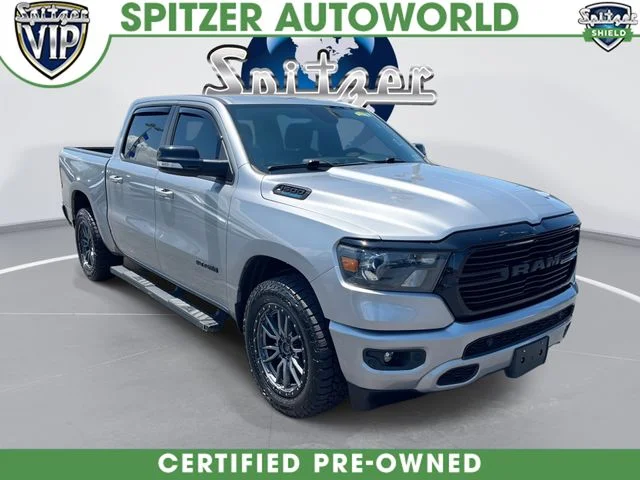 Used 2021 Billet Silver Metallic Clearcoat Ram Big Horn/Lone Star image 1