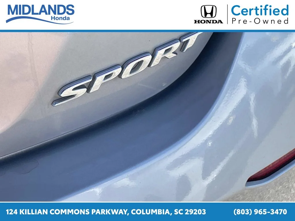 Certified Used 2022 Lunar Silver Metallic Honda Sport image 8