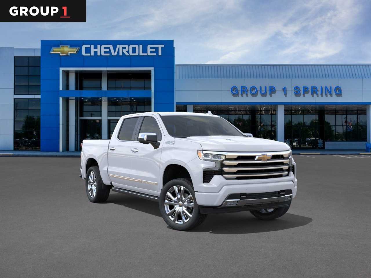 New 2026 Polar White Tricoat Chevrolet High Country image 1