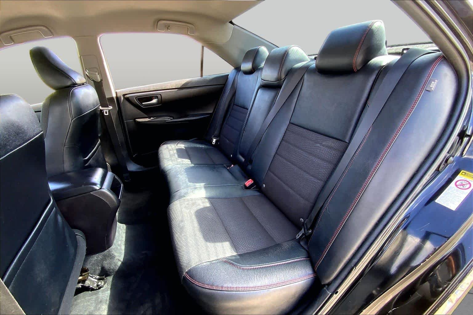 Used 2017 Midnight Black Metallic Toyota SE image 20