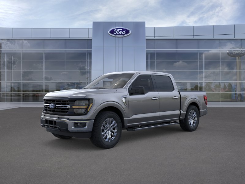 New 2026 Carbonized Gray Metallic Ford XLT image 1