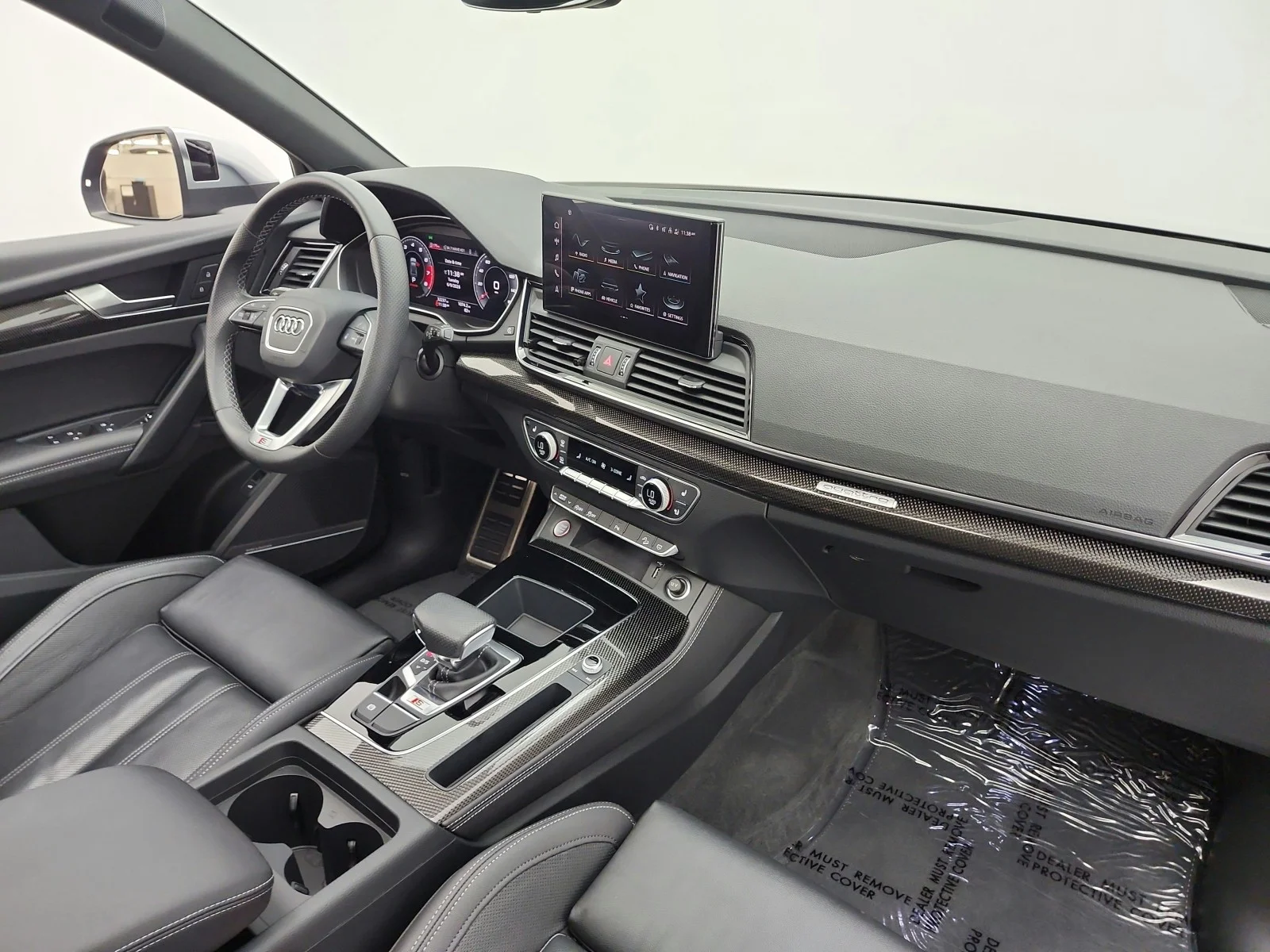 Used 2023 Mythos Black Metallic Audi Premium Plus image 21