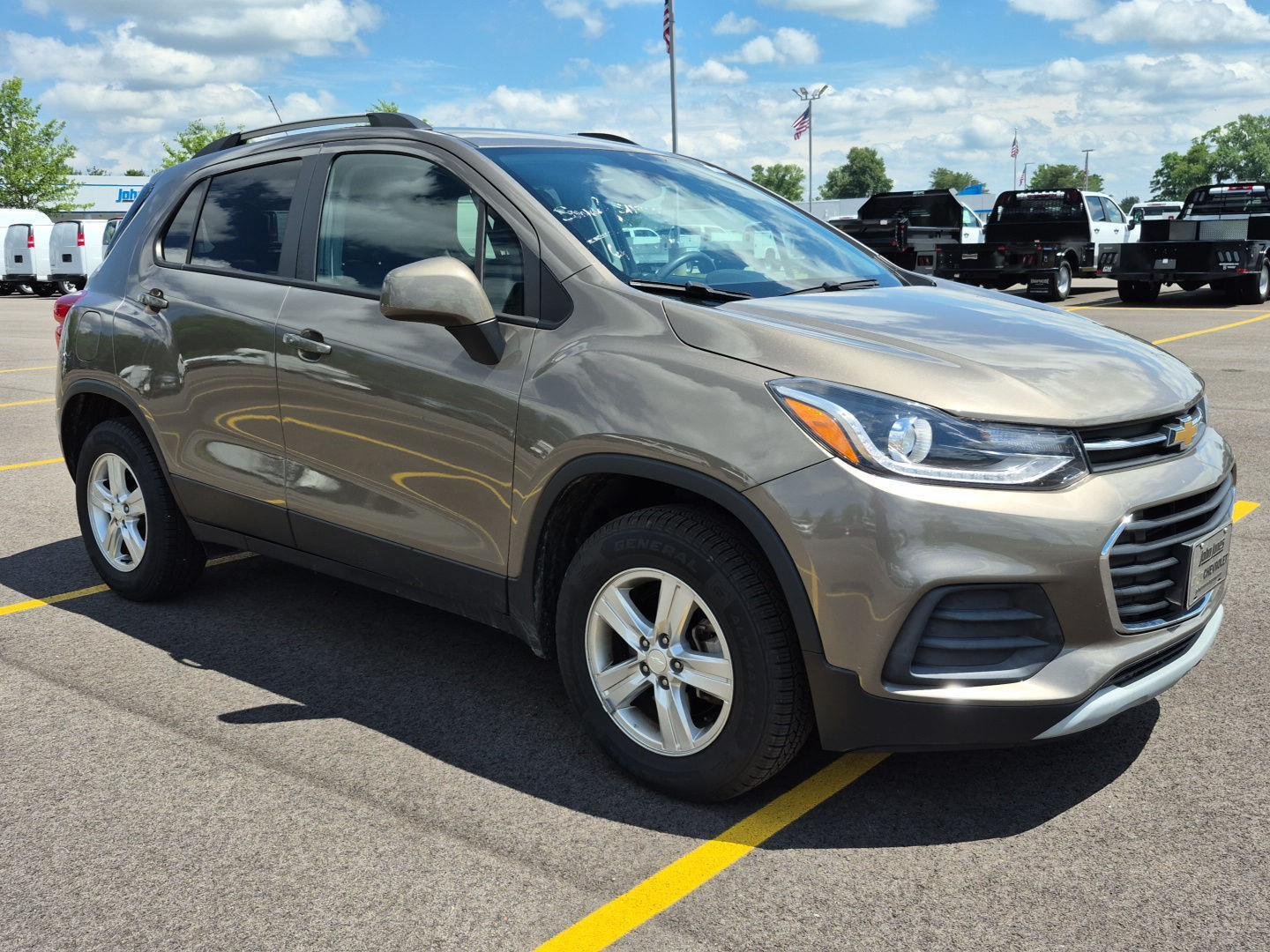 Used 2022 Stone Gray Metallic Chevrolet LT image 3