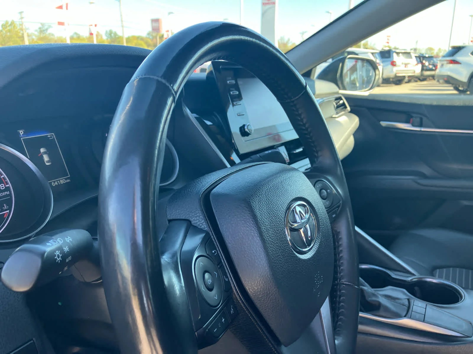 Used 2024 Midnight Black Metallic Toyota SE image 11