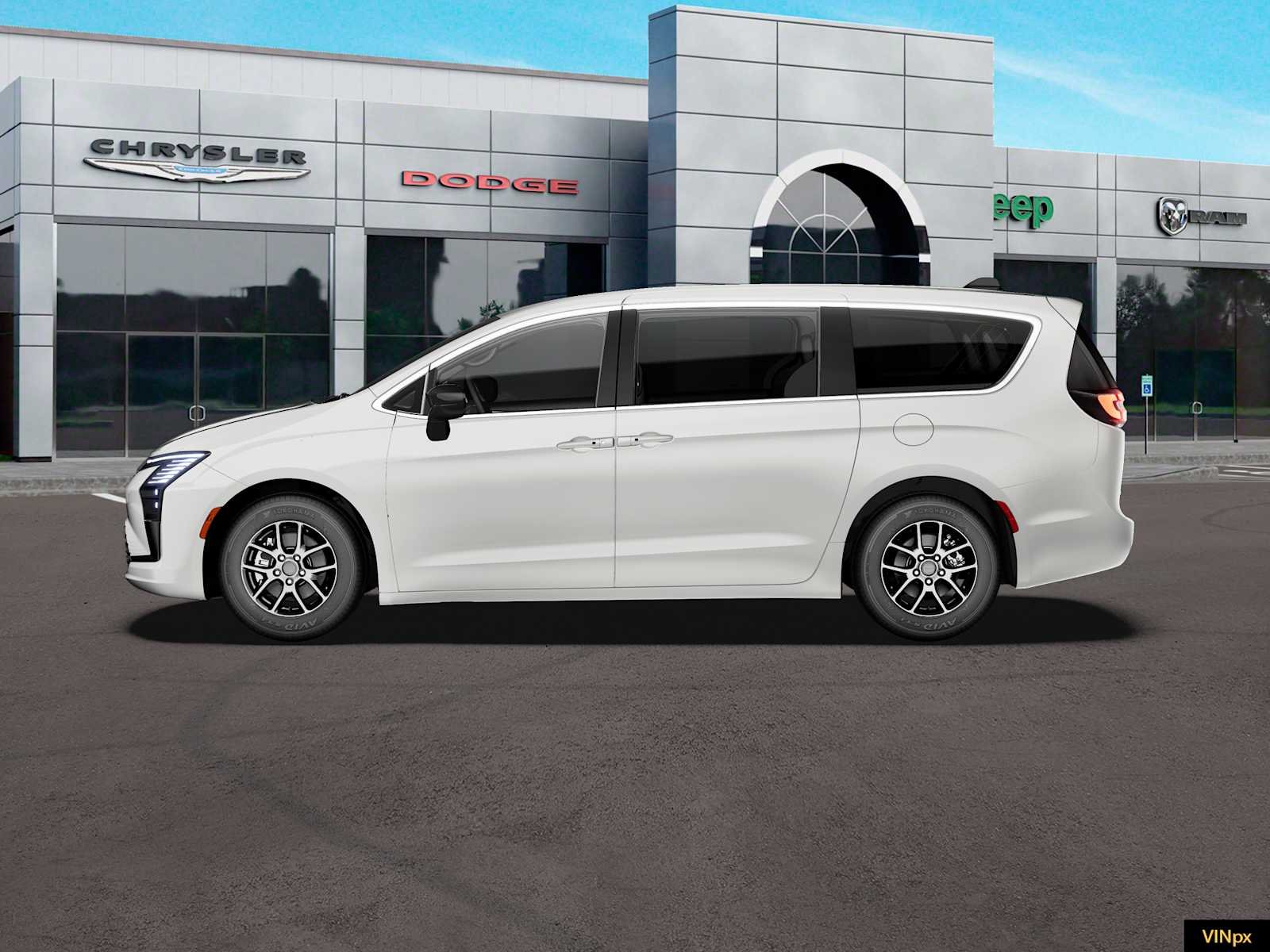 New 2027 Bright White Clear-Coat Exterior Paint Chrysler Select image 3