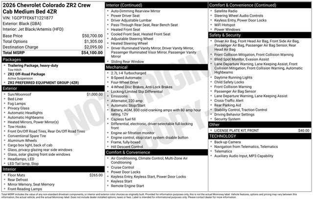 2026 Chevrolet Colorado ZR2 - Photo 28